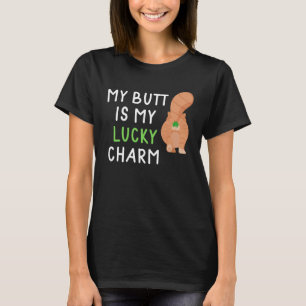 Cat Hintern St Paddy s Lucky Green Saint Irish Sha T-Shirt