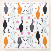 Cat Hintern Untersetzer (Vorderseite)