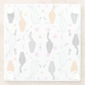 Cat Hintern Untersetzer (Rückseite)