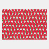 Cat Hintern Weihnachten Geschenkpapier Set (Vorderseite)