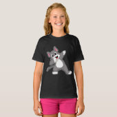 Cat Hip Hop Dance T-Shirt (Vorne ganz)
