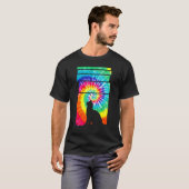 Cat Hippie Tie Dye Cat   T-Shirt (Vorne ganz)