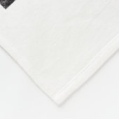 Cat Hockey Corn auf dem Cob Fleecedecke (Ecke)