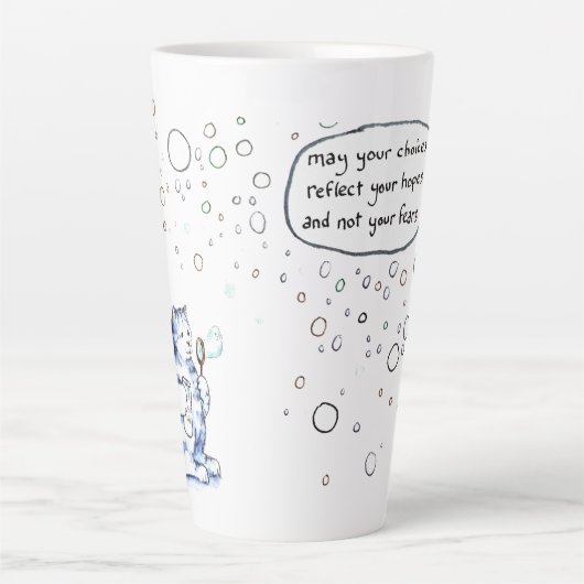 Cat Hopes Milchtasse (Vorderseite)