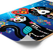 Cat/Hund/Totenpfleger der Ehe nach dem Tod.. Poster (Ecke)