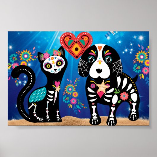 Cat/Hund/Totenpfleger der Ehe nach dem Tod.. Poster (Vorne)