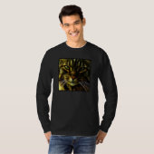 Cat Hypnotizing Look Foto T-Shirt (Vorne ganz)