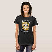 Cat I 70 Cotton 30 Cat Hair I  Cat T-Shirt (Vorne ganz)