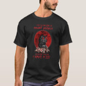 Cat I fully intend to haunt people when I die T-Shirt (Vorderseite)