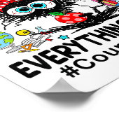 Cat I Survived 67 Days Of School I'm Fine Counselo Poster (Ecke)