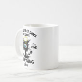 Cat I Survived 67 Days Of School Teachers Students Kaffeetasse (Vorderseite Links)