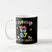 Cat I Survived 67 Days Of School Teachers Students Kaffeetasse (Links)