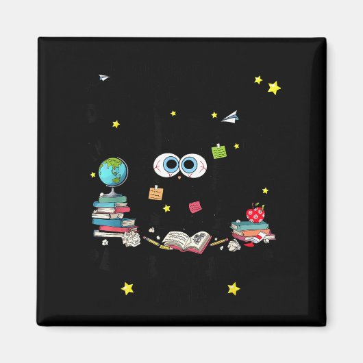 Cat I Survived 67 Days Of School Teachers Students Magnet (Vorne)