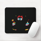 Cat I Survived 67 Days Of School Teachers Students Mousepad (Mit Mouse)