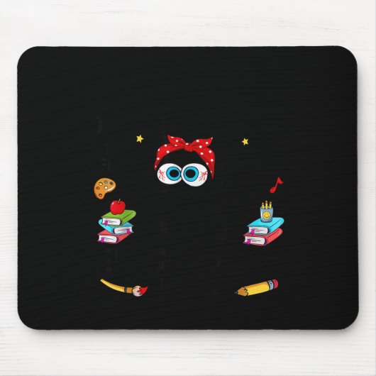 Cat I Survived 67 Days Of School Teachers Students Mousepad (Vorne)