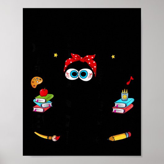 Cat I Survived 67 Days Of School Teachers Students Poster (Vorne)