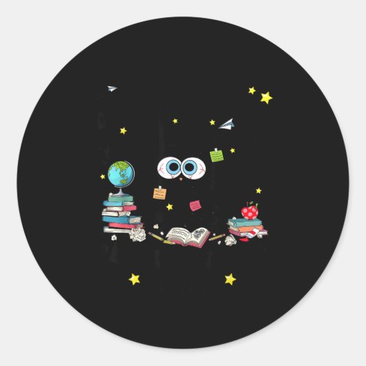 Cat I Survived 67 Days Of School Teachers Students Runder Aufkleber (Vorderseite)