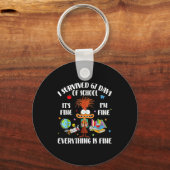 Cat I Survived 67 Days Of School Teachers Students Schlüsselanhänger (Vorderseite)