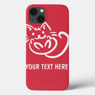 Cat Illustration benutzerdefinierte iPad Hüllen