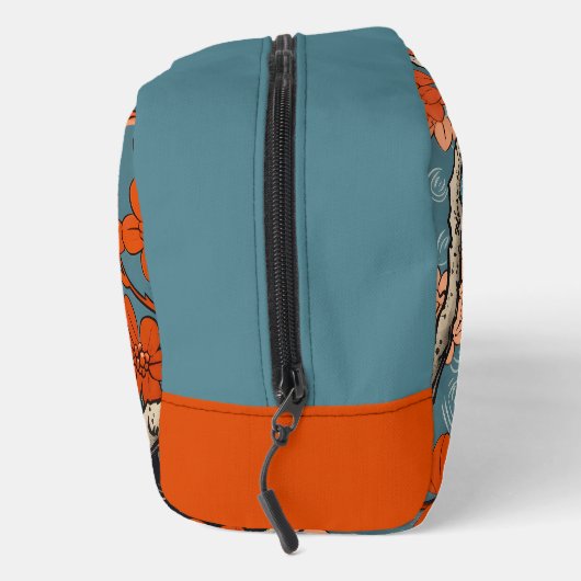 Cat Illustration Dopp Kit Waschbeutel (Rechts)