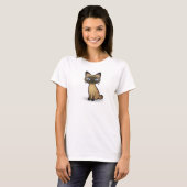 Cat Illustration Tee Shirt (Vorne ganz)