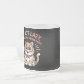 Cat in Energy Saving Mode Mattglastasse (Vorderseite Links)