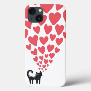 Cat in Love Case-Mate iPhone Hülle