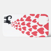 Cat in Love Case-Mate iPhone Hülle (Rückseite (Horizontal))