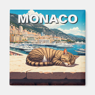 Cat in Monaco Monte Carlo - The Restaurant Magnet
