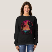 Cat in Paradise Sweatshirt (Vorne ganz)