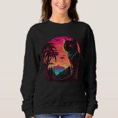 Cat in Paradise Sweatshirt (Vorderseite)