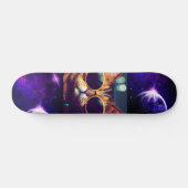 CAT IN SPACE FUNNY Skateboard Deck (Horizontal)
