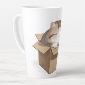 Cat In the box Milchtasse (Linke Ecke)