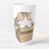 Cat In the box Milchtasse (Vorderseite)