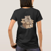 Cat in the Box Shirt (Rückseite)