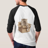 Cat in the Box Shirt (Rückseite)