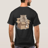 Cat in the Box Shirt (Rückseite)