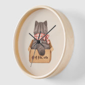 Cat in The Box Uhr (Winkel)
