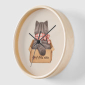 Cat in The Box Uhr (Winkel)