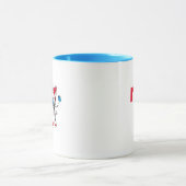 Cat in the Hat Balancing Act Monogramm T Tasse (Zentrum)