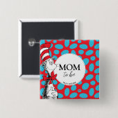 Cat in the Hat | Mama wird es Button (Vorne & Hinten)