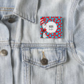 Cat in the Hat | Schwester wird erwartet Button (Beispiel)