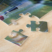 Cat in the Santa Claus hat delivers Christmas gift Puzzle (Seite)