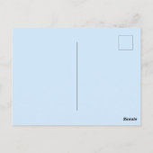 Cat in the Window  Postkarte (Rückseite)