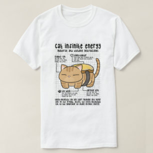 Cat Infinite Energy Butter Toast T-Shirt