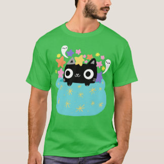 Cat Inhe Pot witzig T-Shirt