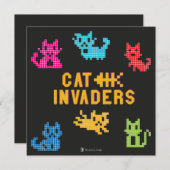 Cat Invaders (Vorne/Hinten)