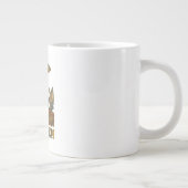 Cat Invasion UFO Jumbo-Tasse (Rechts)