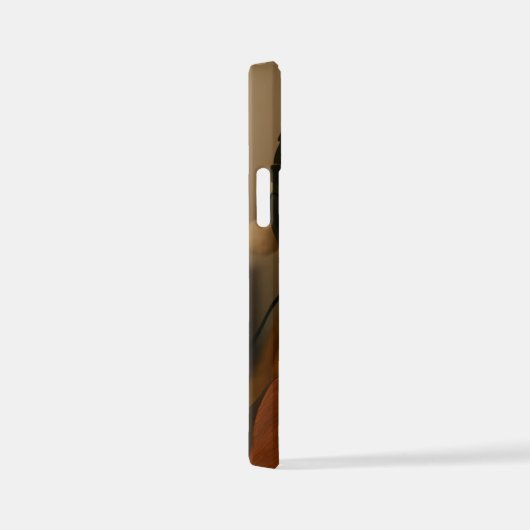 Cat iPhone 12 Mini Case Playing Christmas Music iPhone Hülle (Rechte Seite)