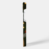 Cat iPhone 14 Plus Case Playing Christmas Music iPhone Hülle (Linke Seite)